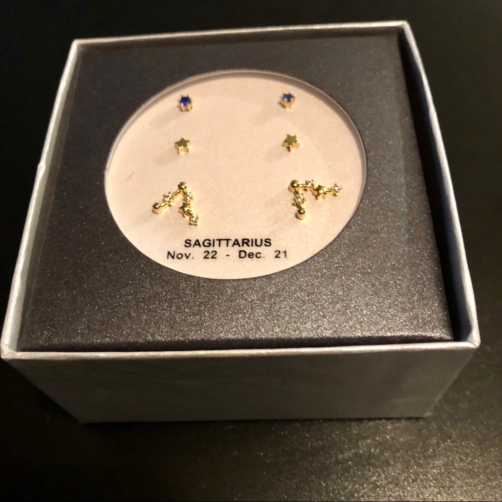 SALE!!! ♐️Sagittarius: Nov 22 - Dec 1, women’s pierced earring set.